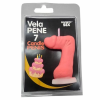 Imagen de DIABLO PICANTE - VELA PENE EN FORMA DE NÚMERO 7 COLOR ROSA