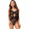 Imagen de LIVCO CORSETTI FASHION - PAULA LC 20209 BODY CON ADORNOS DE ENCAJE NEGRO L/XL
