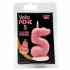 Imagen de DIABLO PICANTE - VELA PENE EN FORMA DE NÚMERO 5 COLOR ROSA