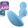 Imagen de SATISFYER DEEP DIVER PLUG VIBRADOR - AZUL