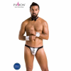 Imagen de PASSION 036 SLIP ALFROJO NEGRO L/XL