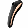 Imagen de SATISFYER DUAL KISS ESTIMULADOR CLITORIS - NEGRO