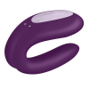 Imagen de SATISFYER DOUBLE JOY CON APP - MORADO