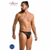 Imagen de PASSION 034 SLIP OPEN LUKE NEGRO L/XL