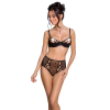 Imagen de PASSION LOVELIA SET BIKINI NEGRO L/XL