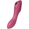 Imagen de SATISFYER CURVY TRINITY 3 ESTIMULADOR CLITORIS - ROJO