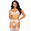 Imagen de LEG AVENUE SET TRES PIEZAS BLANCO TALLA S