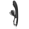 Imagen de BLACK&SILVER - KALEB VIBRADOR RABBIT SILICON MILTI FUNCION