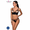 Imagen de PASSION MALWIA SET BIKINI CUERO ECOLOGICO L/XL