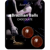 Imagen de SECRETPLAY BRAZILIAN BALLS CHOCOLATE SET 2 BOLAS