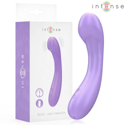 Imagen de BECKY VIBRADOR 19 CM CALENTABLE 7 VIBRACIONES MORADO