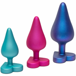 Imagen de ROMP - LUSTER KIT DE ENTRENAMIENTO ANAL S/M/L CON BASE EN FORMA DE CORAZÓN
