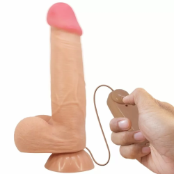 Imagen de SLIDING SKIN SERIES DILDO REALÍSTICO CON VENTOSA PIEL DESLIZANTE NATURAL 21.8 CM