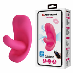 Imagen de PRETTY LOVE - HAZELYNN MASAJEADOR APP CONTROL 12 FUNCIONES ROSA