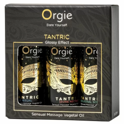 Imagen de ORGIE - TANTRIC MINI SIZE COLLECTION SET ACEITES DE MASAJE 3 X 30 ML