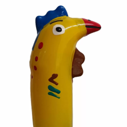 Imagen de CONDOMERIE  PRESERVATIVO DECORATIVO PINTADO A MANO GALLO MODELO 2