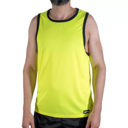 Imagen de MACHO - CMV001 CAMISETA GYM AMARILLA