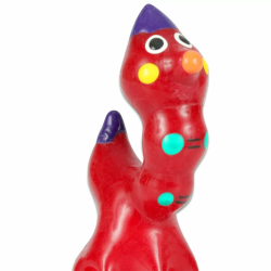 Imagen de CONDOMERIE  PRESERVATIVO DECORATIVO PINTADO A MANO GUSANO