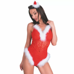 Imagen de NAUGHTY SANTA LC 90706 BODY NAVIDEÑO