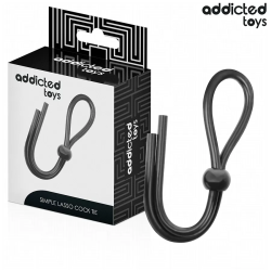 Imagen de ADDICTED TOYS  CUERDA SILICONA PARA EL PENE DE LAZO SIMPLE