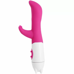 Imagen de VIBRADOR & ESTIMULADOR PUNTO G 10 VELOCIDADES ROSA