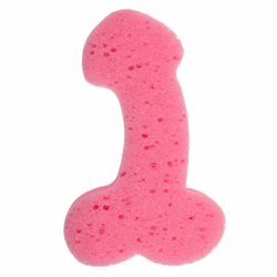 Imagen de DIABLO PICANTE  ESPONJA CON FORMA DE PENE ROSA