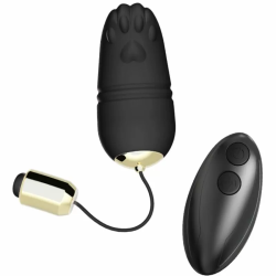 Imagen de KITTY HUEVO VIBRADOR PUNTO G CONTROL REMOTO NEGRO