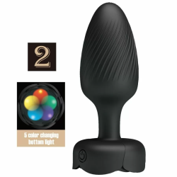 Imagen de PRETTY LOVE  VARIAN PLUG ANAL CON LUZ LED 10.8 CM
