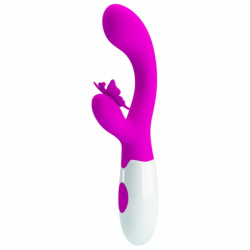 Imagen de PRETTY LOVE - BUTTERFLY KISS VIBRADOR RABBIT 30 FUNCIONES MORADO