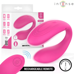 Imagen de INTENSE - NORA ESTIMULADOR DE PINZA CON VIBRACIÓN ROSA