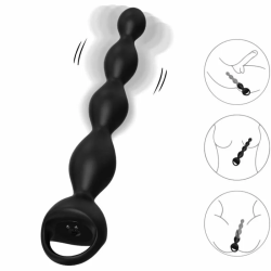 Imagen de VIBRADOR DEDAL PLUG ANAL NEGRO