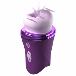 Imagen de FANTASY FOR HER - LUSH KISS PLUSH PURPLE ESTIMULADOR CLITORAL DE SUCCIÓN Y LAMIDO