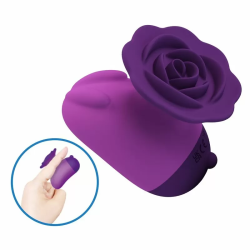 Imagen de PRETTY LOVE - ESTIMULADOR DE CLÍTORIS 7 MODOS RECARGABLE FORMA ROSA MORADA