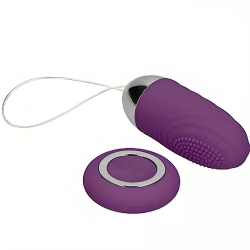 Imagen de JIUUY HUEVO VIBRADOR GRANULAR CONTROL REMOTO VIOLETA