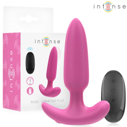 Imagen de INTENSE - ROSS PLUG ANAL 10 VIBRACIONES ROSA CONTROL REMOTO