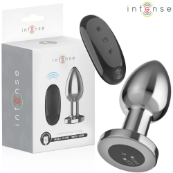 Imagen de PLUG ANAL 10 VIBRACIONES METAL CON CONTROL REMOTO L
