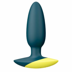 Imagen de ROMP - BASS PLUG ANAL VIBRADOR 10 CM VERDE