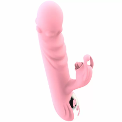 Imagen de FULLY TONGUE VIBRADOR CON LENGUA ESTIMULADORA EFECTO CALOR ROSA