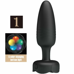Imagen de PRETTY LOVE  TARION PLUG ANAL CON LUZ LED 12.5 CM