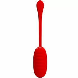 Imagen de KIRK HUEVO VIBRADOR RECARGABLE ROJO