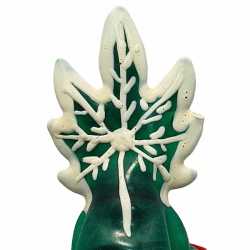 Imagen de CONDOMERIE  PRESERVATIVO DECORATIVO PINTADO A MANO CANABIS MODELO 2