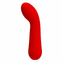 Imagen de FAUN VIBRADOR RECARGABLE ROJO