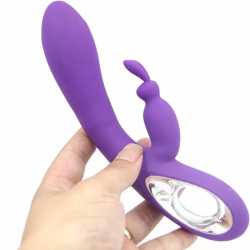 Imagen de BELLA VIBRADOR RABBIT PULL RING VIOLETA