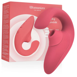 Imagen de WOMANIZER  BLEND ESTIMULADOR VIBRADOR RABBIT ROSA