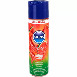 Imagen de SKINS  FRUITY LUBRICANTE BASE DE AGUA SANDÍA 130 ML