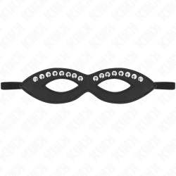 Imagen de ANTIFAZ PARA OJOS CON MINI REMACHES MODELO 1 20.5 x 5.5 CM