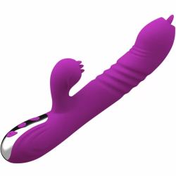 Imagen de FAIRY VIBRADOR MULTIFUNCION DOBLE LENGUA EFECTO CALOR VIOLETA