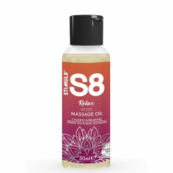 Imagen de STIMUL8  S8 RELAX ACEITE DE MASAJE ERÓTICO TÉ VERDE 50 ML