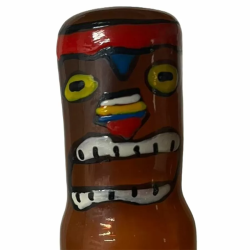 Imagen de CONDOMERIE  PRESERVATIVO DECORATIVO PINTADO A MANO TOTEM TIKIHAWAII03