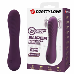 Imagen de PRETTY LOVE - ALEXISROSE VIBRADOR RECARGABLE 10 FUNCIONES MORADO